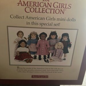 American Girl Doll Miniatures-set of 7